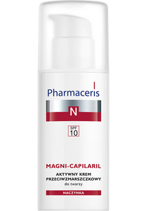 Pharmaceris N AKTYWNY KREM PRZECIW­ZMARSZCZKOWY SPF 10 do twarzy MAGNI-CAPILARIL 50 ml
