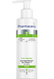 Pharmaceris T ANTYBAKTERYJNY ŻEL MYJĄCY T do twarzy PURI-SEBOGEL 190 ml