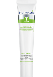 Pharmaceris T KREM Z RETINOLEM na noc TRĄDZIK WIEKU DOROSŁEGO pureRETINOL 0.3 40 ml