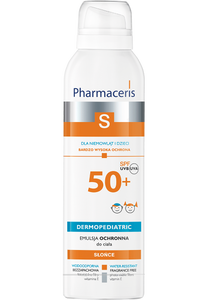Pharmaceris S EMULSJA OCHRONNA SPF 50+ do ciała spray z multipozycyjną aplikacją 360° dla niemowląt i dzieci 150 ml